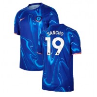 Camisa de Futebol Chelsea Jadon Sancho #19 Equipamento Principal 2024-25 Manga Curta